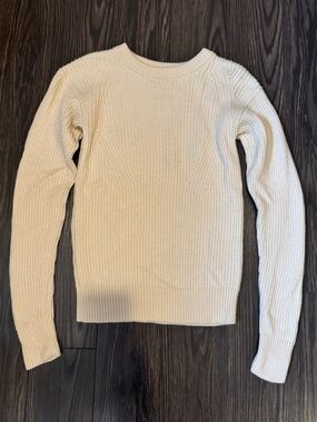Ann Taylor Classic Cream Knit